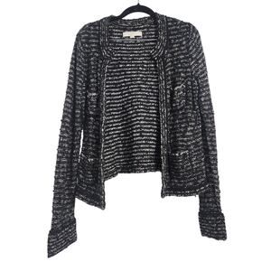 Loft Knit Open Front Cardigan Sweater Womens Size Medium M
